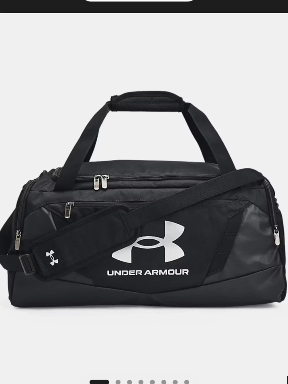 NWT Under Armour 5.0 Small Duffel Bag